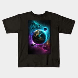 The creation of the earth Kids T-Shirt